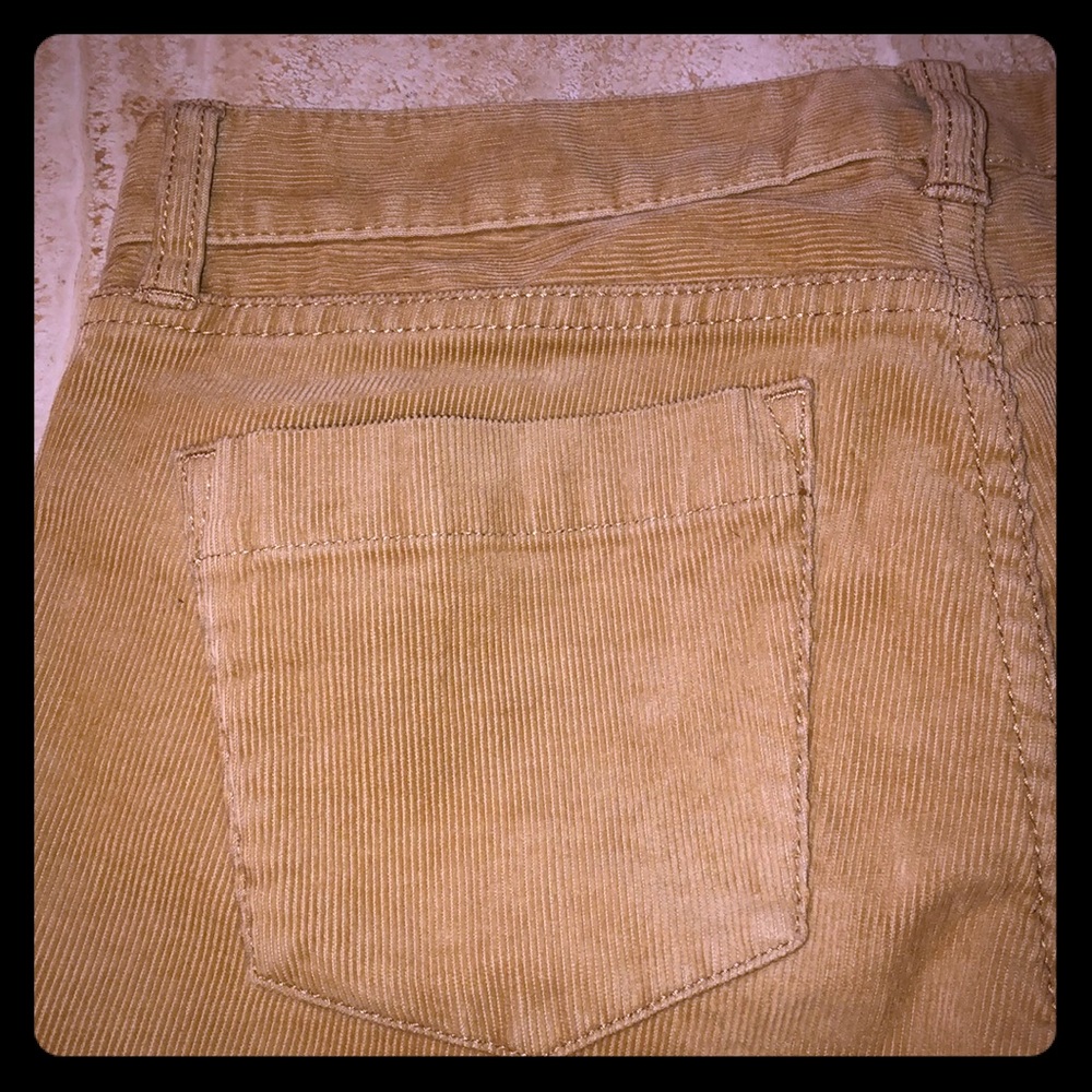 J crew corduroy straight leg 26S